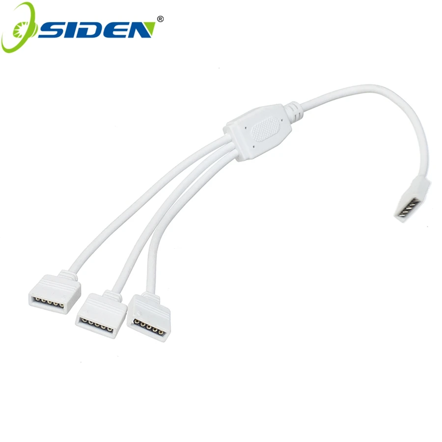 

OSIDEN 4Pin RGB Led Connector Cable RGB Strip Light 1 TO 2 /1 TO 3 Female to Female 4pin RGB Splitter Cable For 3528/5050/3014