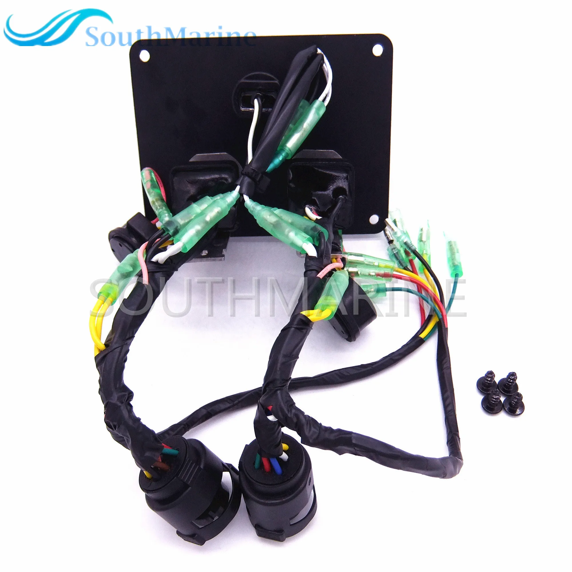 Лодочный мотор 6K1-82570 6K1-82570-12-00 подвесной двигатель двойной переключатель панель главный переключатель в сборе для yamaha