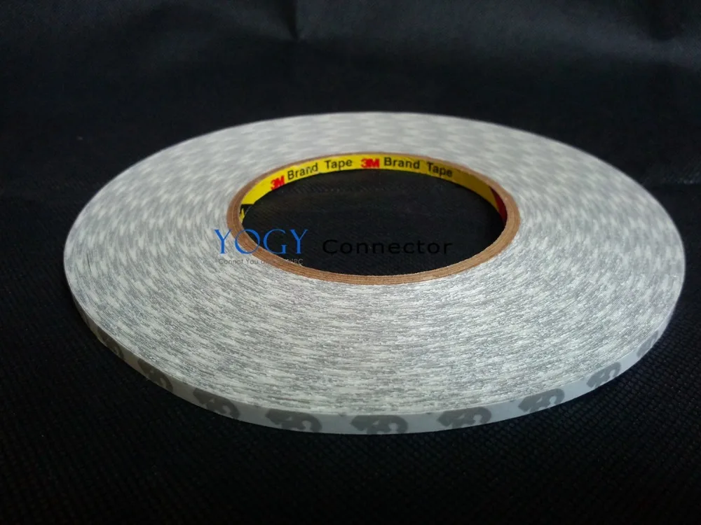 

1x 5mm*50 meters 3M 9080 Double Sided Sticky Tape Adhesive for LED Strip LCD Case, Sticky, Common Using Adhesive Tape