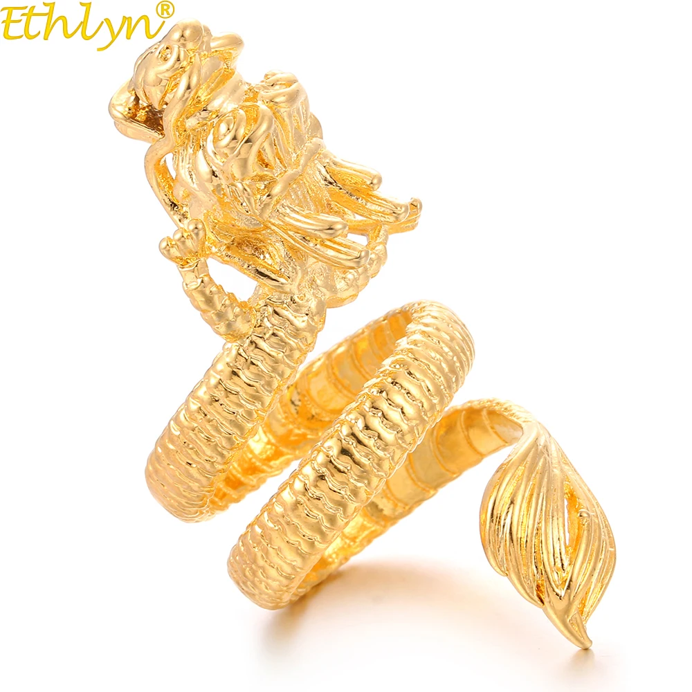 Dragonfire Ring (#051) - SkullJewelry.com