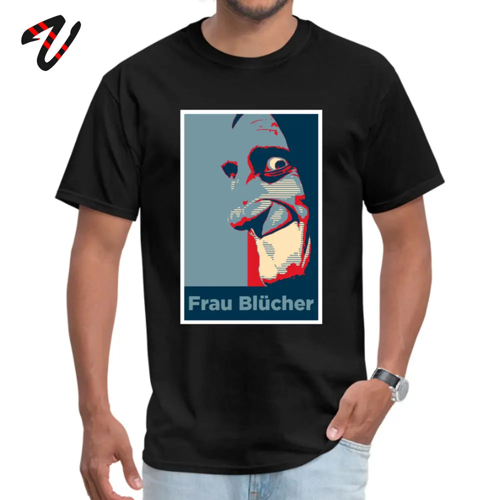 Frau Blucher Tops Shirts 2019 Discount O Neck Custom Short Sleeve 100% Cotton Men Tshirts Design Tops T Shirt Free Shipping Frau Blucher 10135 black