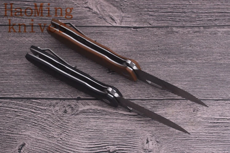 Портативный кемпинг на открытом воздухе, складной нож для выживания тактический Охота спасения карманные ножи широкого применения D2 сталь G10 ручка EDC инструменты подарок