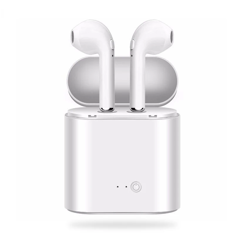 

i7s TWS Mini Wireless Bluetooth Earphone Stereo Earbud Headset Mic With Charging Box For iphone xiaomi Smart Phone air pods