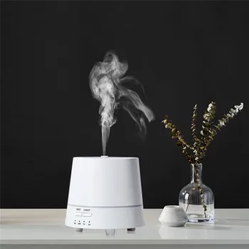 

150ML Stump Aroma Diffuser for Home Ultrasonic Air Humidifier Aromatherapy Essential Oil Diffuser Humidifier with Colorful Light