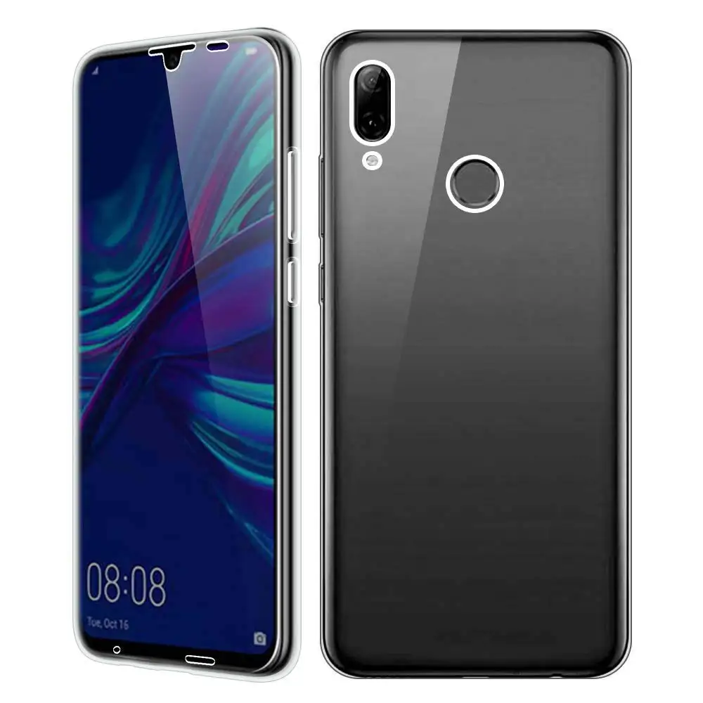 360 двойной силиконовый чехол для huawei P30 P20 Pro P10 P9 P8 Lite P Smart Y5 Y6 Y7 Y9 Коврики 20 Honor 10 Lite 10i 8A крышка