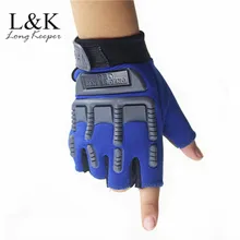 Армейские тактические перчатки без пальцев для детей от 5 до 13 лет, мужские Противоскользящие Военные рукавицы с полупальцами для стрельбы, мужские боевые перчатки