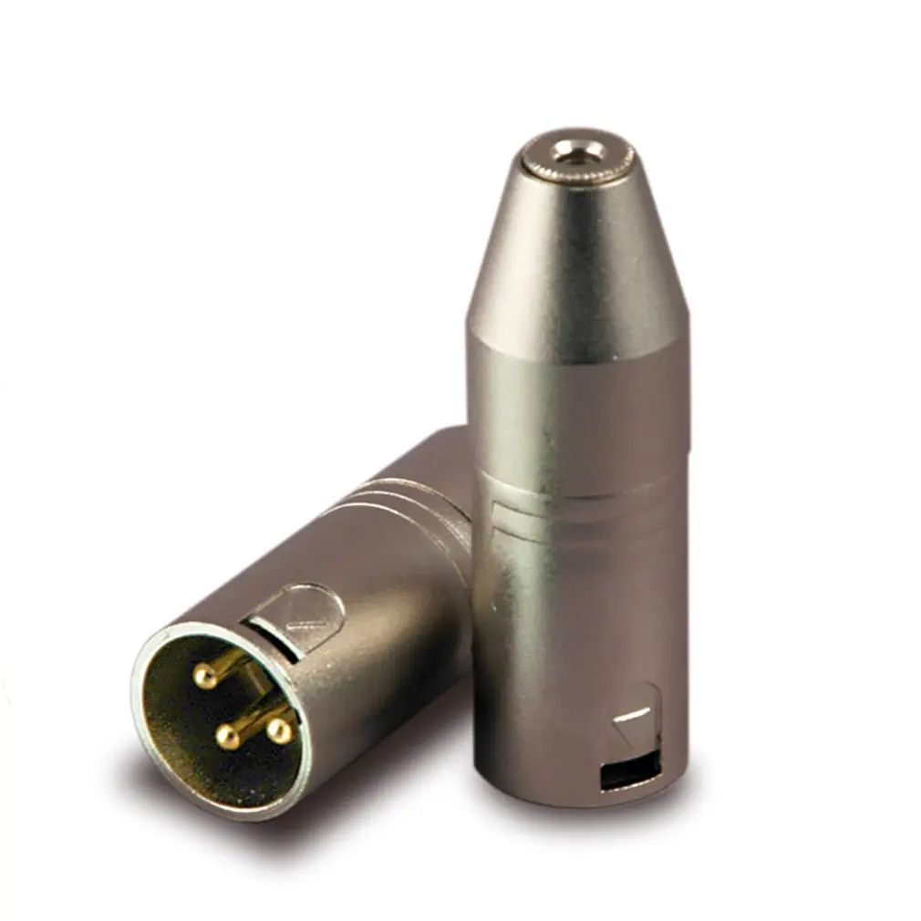 XLR 3-контактный Мужской адаптер на мини-3,5 мм(1/") ТРС со штекера на гнездо адаптера кабеля онлайн AV-A77 передачи сигнала