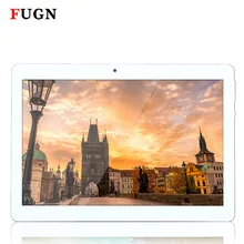 Fugn 10 дюймов Octa core Android 6.0 3 г телефонных звонков Планшеты PC Wi-Fi GPS Bluetooth HDMI 1920×1080 IPS 4 г Оперативная память 64 г Встроенная память Смарт таблетки