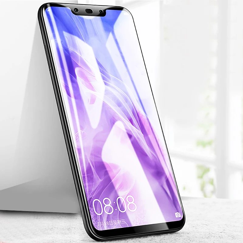 2 шт. стекло для Huawei Mate 20 lite закаленное полное покрытие краев Защита экрана Lite