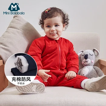 

Baby Rompers Long Sleeve Jumpsuit Bebe Infant Clothing Thick Warm Autumn Winter Newborn Clothes Onesie Girls Outfits Coveralls