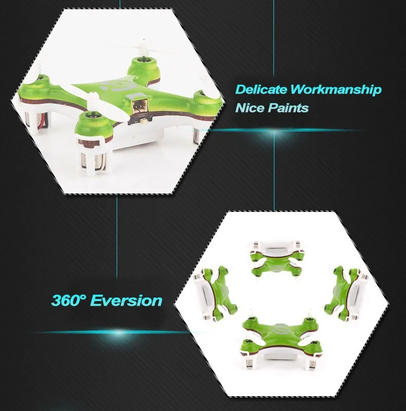 Brinquedos + Casca Original Cheerson Mini Drone rc 4ch 2.4 Ghz 6-axis Giroscópio Quadcopter Dron Helicóptero Extra Cx-10 8 Brinquedos e hobbies