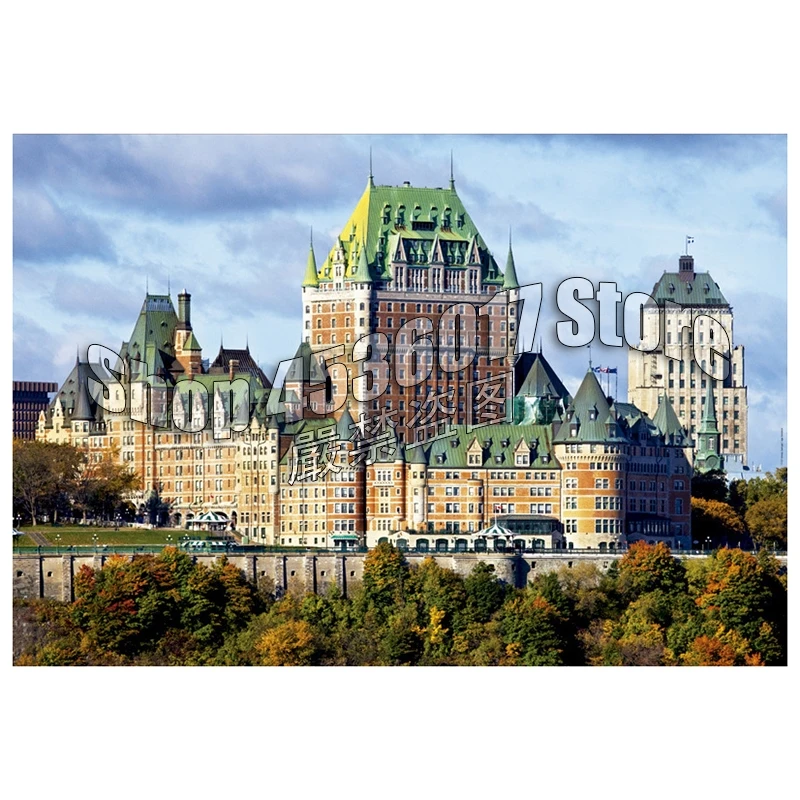 

100% DIY 5D Diamond Mosaic Castle & Palace Canada Handmade Diamond Painting Cross Stitch Diamond Embroidery Patterns Rhinestones