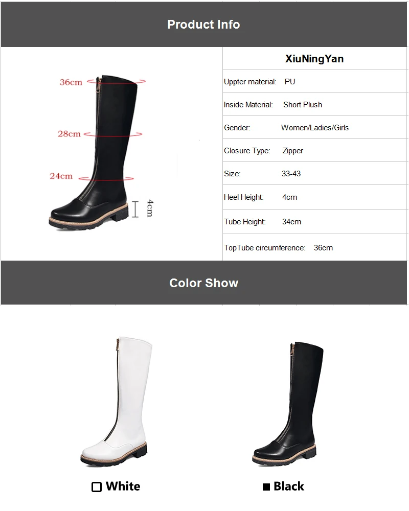 XiuNingYan/женская зимняя обувь; модные пикантные женские зимние сапоги; высококачественные сапоги до колена; Брендовая женская зимняя обувь