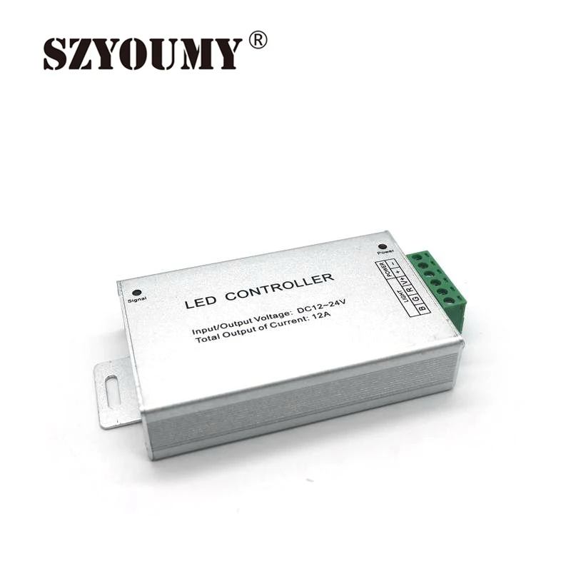 SZYOUMY 12-24 V 12A rgb-контроллер для 3528SMD 5050SMD rgb Светодиодная лента усилитель RGB контроллер усилитель сигнала