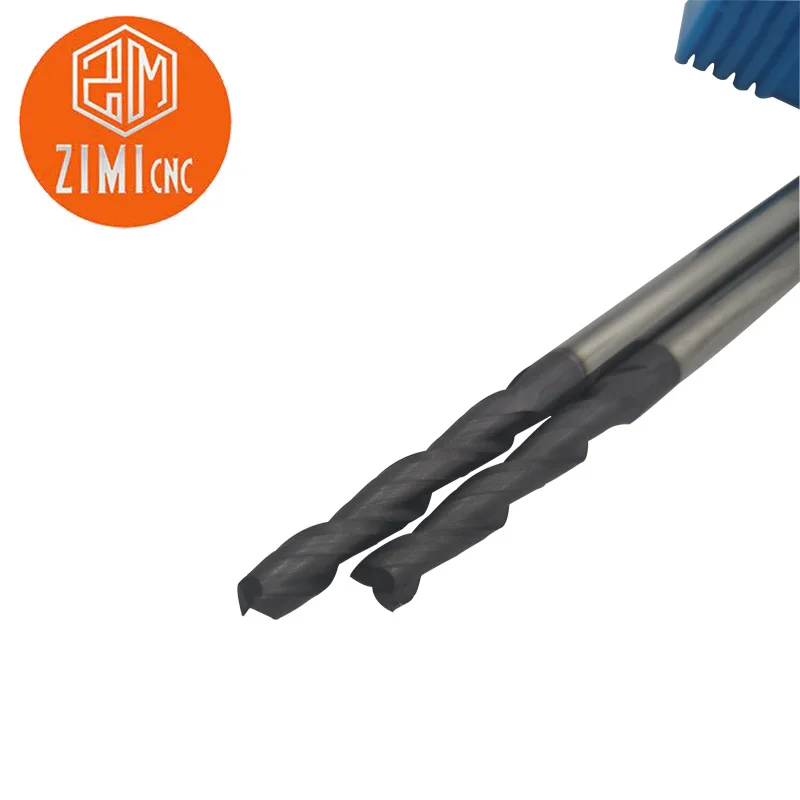 

1 PCS D4 * 20 * 100 2slot HRC45 plane end mill milling cutter CNC spiral milling cutter bit carbide milling cutter CNC tool