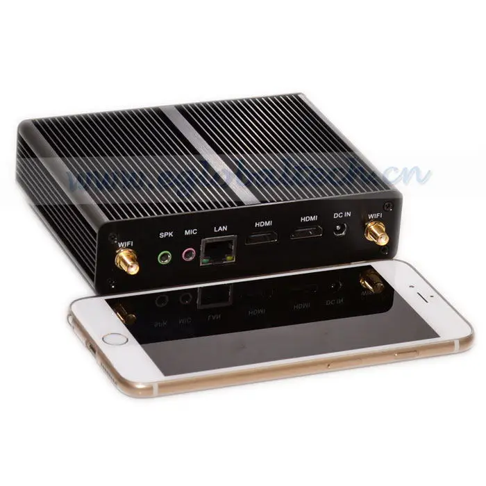  Fanless Baytrai Mini PC Barebone Remote Desktop No RAM No HDD/SSD with Intel NUC SOC Celeron Dual Core N2810 N2820 HDMI VGA RJ45 