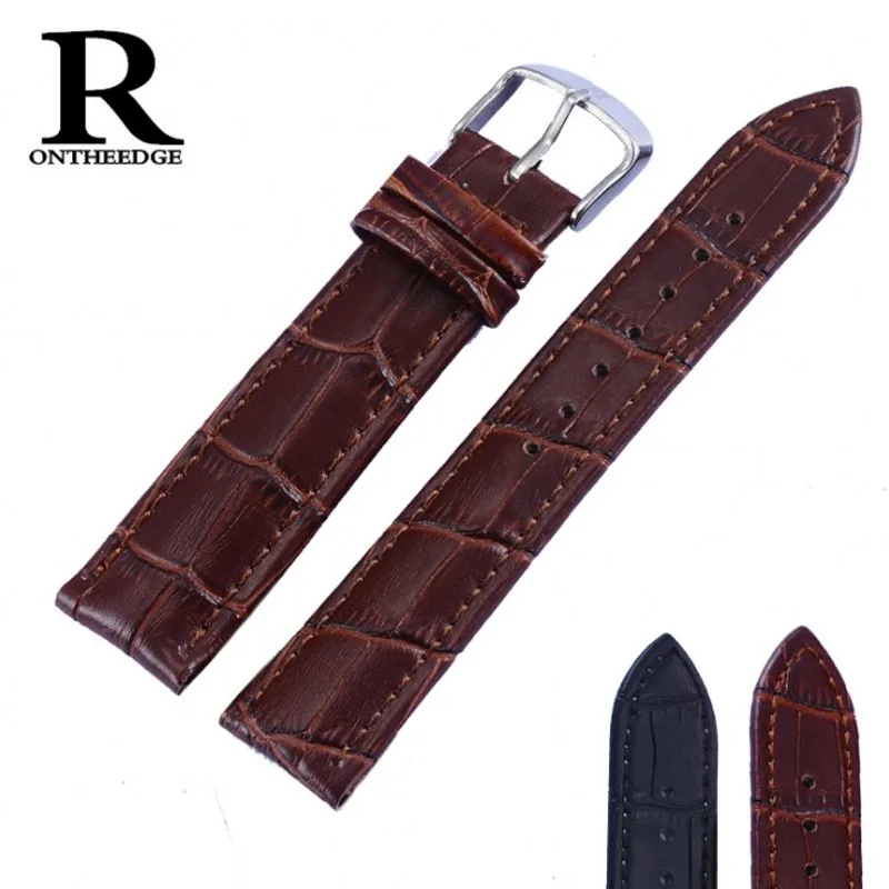

Cowhide Watch Band Genuine Leather Straps Watchbands 14mm 16mm 20mm 22mm Watch Accessories Women Men Watchbands Watch Belts