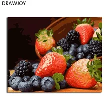 DRAWJOY картина в рамке DIY живопись по номерам Холст Картина маслом украшение дома для гостиной натюрморта