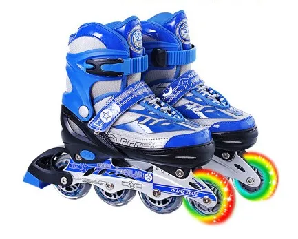 حار بيع! الشباب الأطفال الرجال والنساء في الهواء الطلق أحذية التزلج حذاء تزلج بعجلات الأسطوانة أحذية التزلج المبتدئين مستقيم زلاجات دوارة