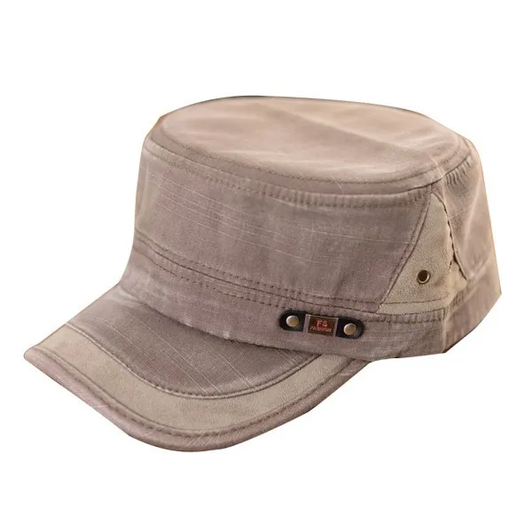 2021 NEW Classic Men Women Adjustable Army Plain Vintage Hat Cadet Baseball Cap D3 Brown