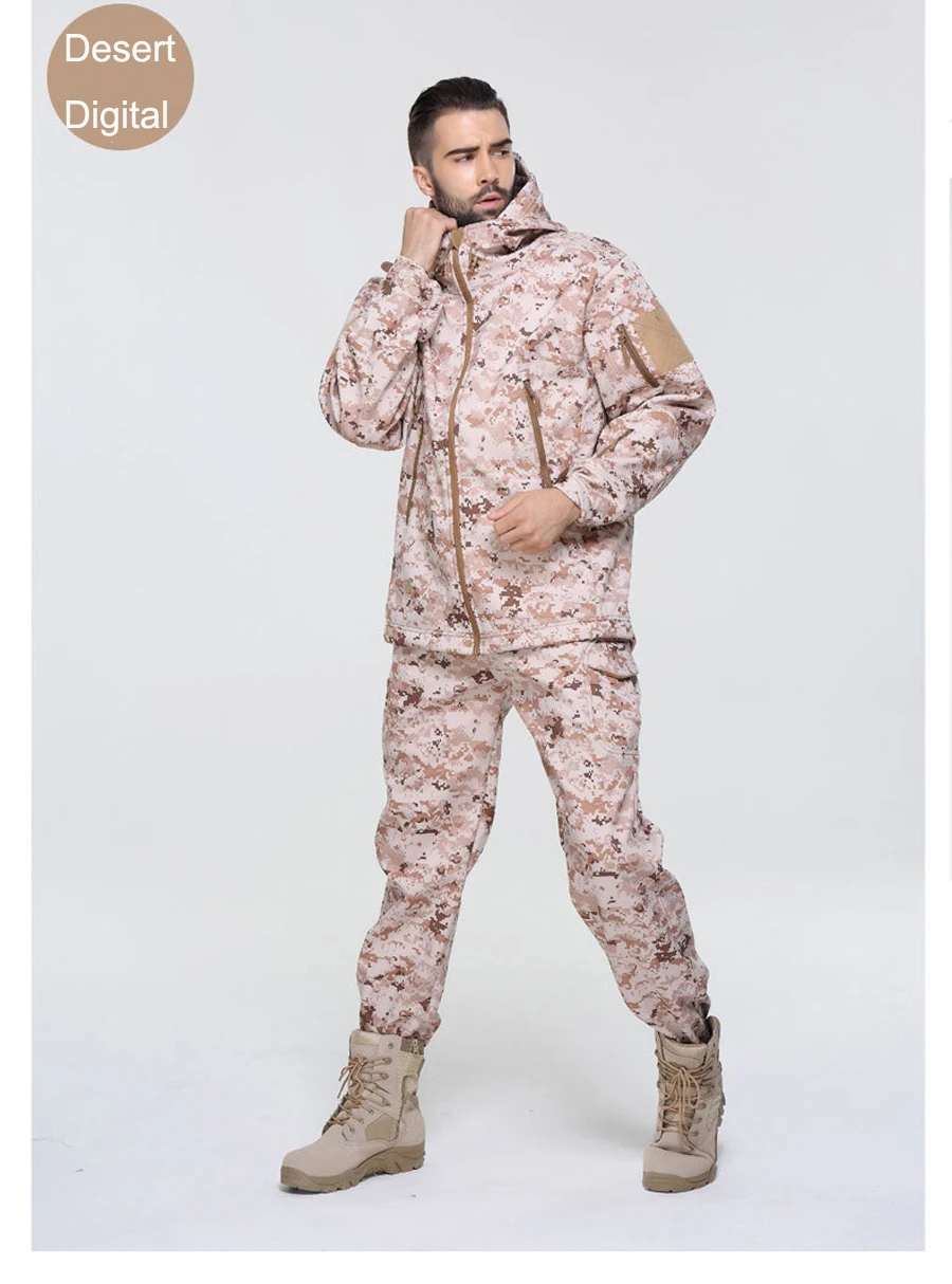 Ice Winter Suit Fly Fishing Clothes Camouflages Men (4)
