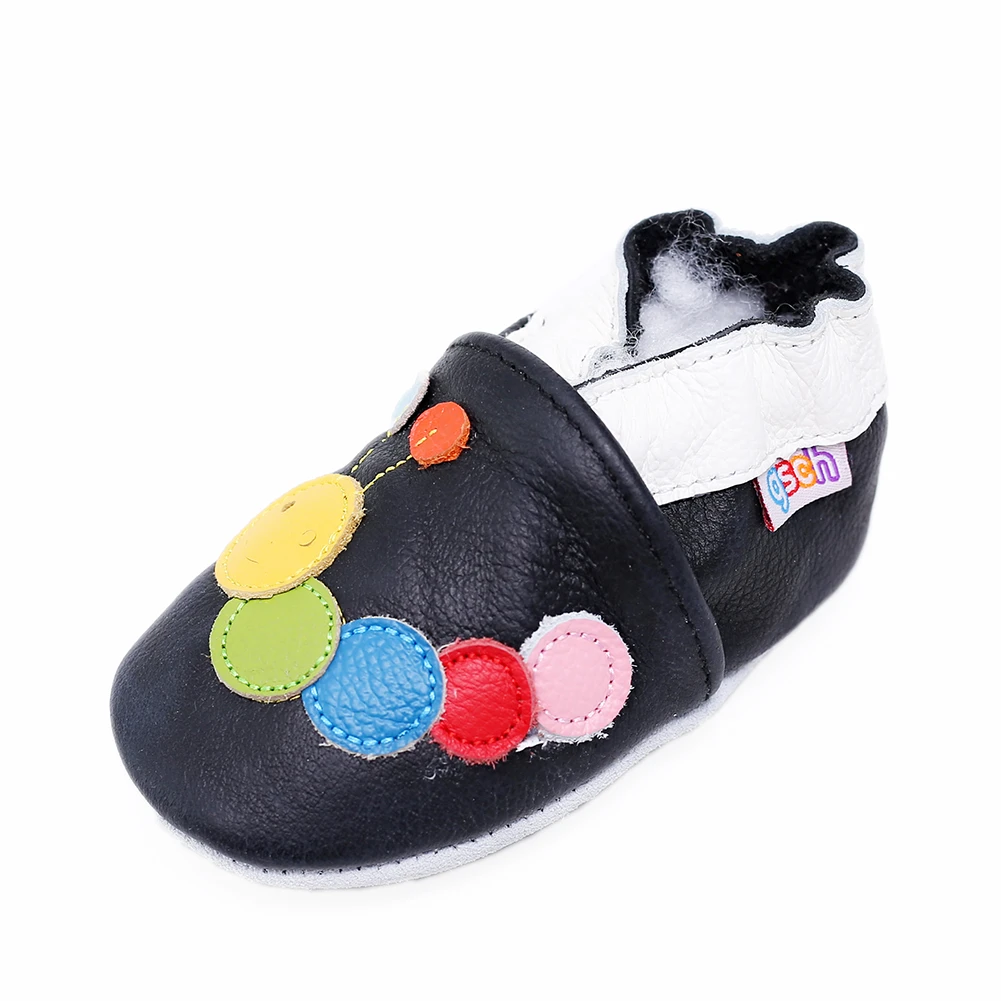Baby Moccasins Soft Leather Toddler First Walker Shoes