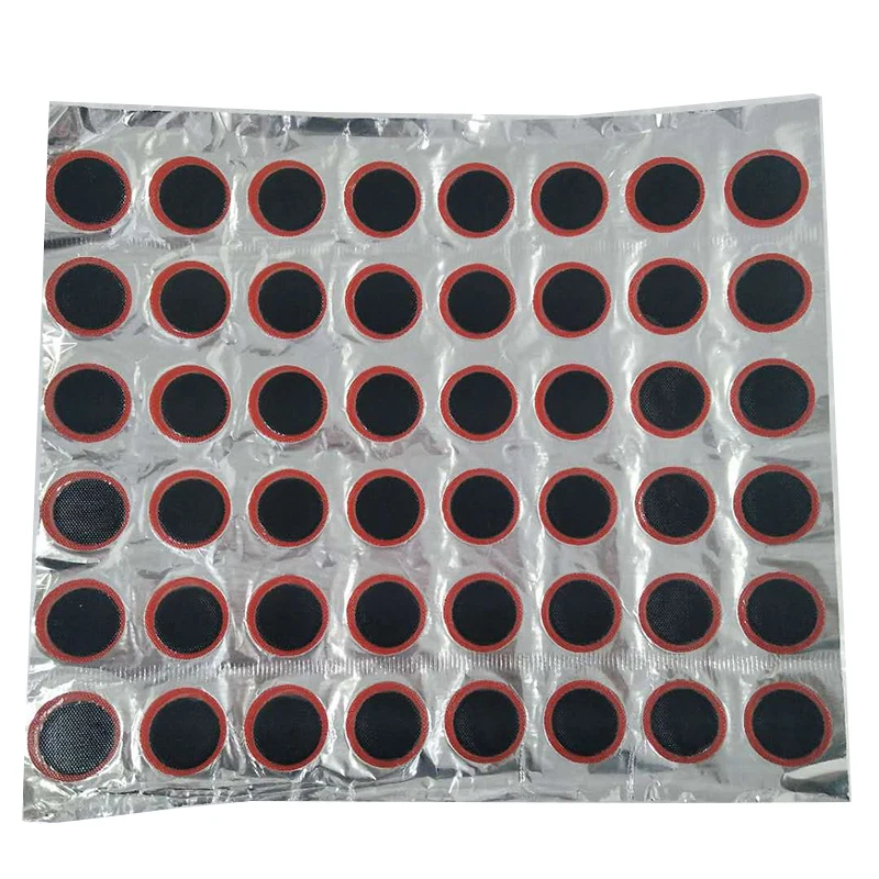 48 Pcs/lot Bicycle Bike Puncture Maintenance Tire Tyre Rubber Patch Mountain Bicycle Kit Cycling Repairing Tools