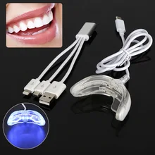 2 шт. портативный стоматологический отбеливающий светильник s с usb зарядкой светодиодный синий светильник для повседневной жизни инструмент для отбеливания зубов для дома TSLM2
