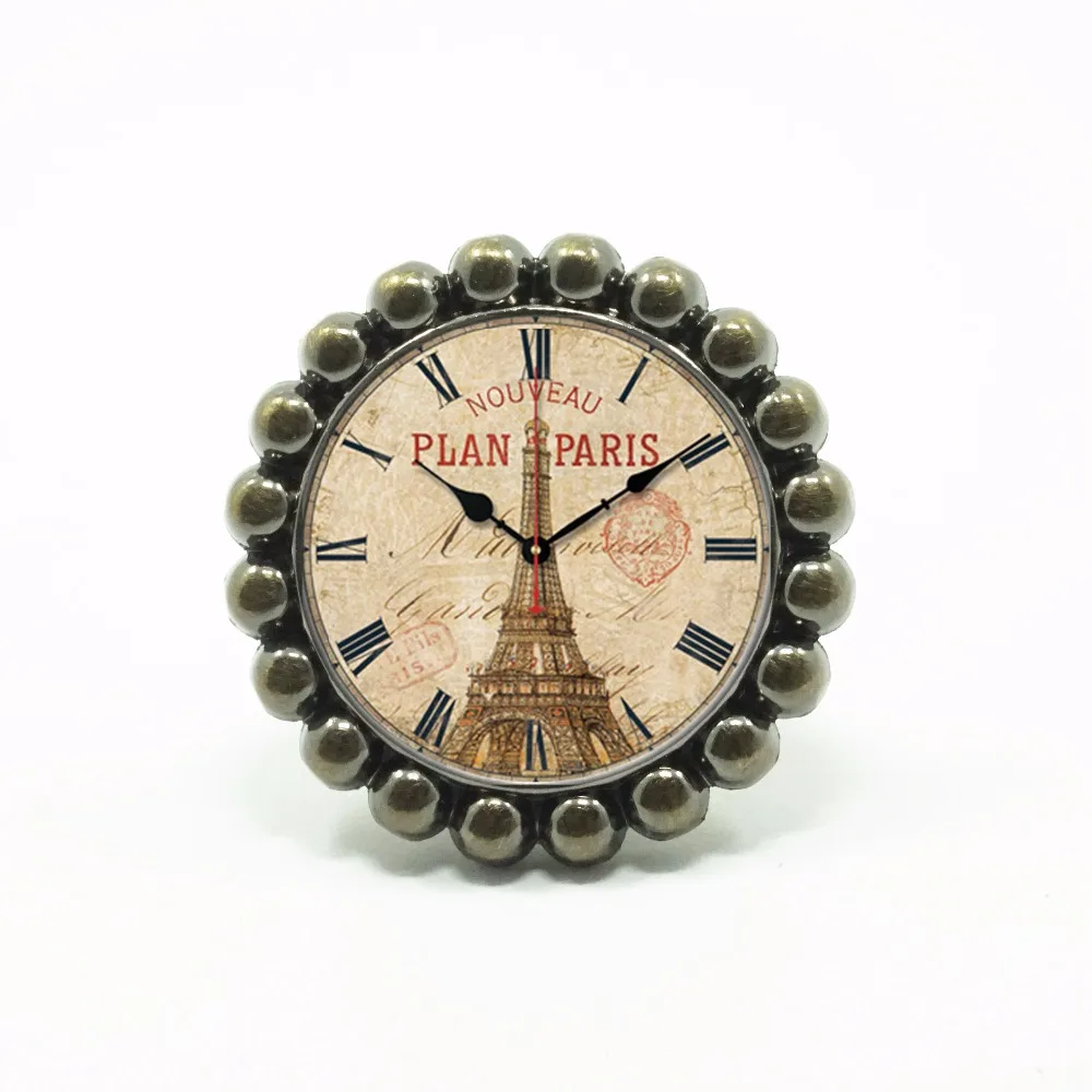 

Chic The Eiffel Tower Drawer Knobs Bronze / Crystal Dresser Knobs Cabinet Handles Pull Knob Ornate / Furniture Hardware