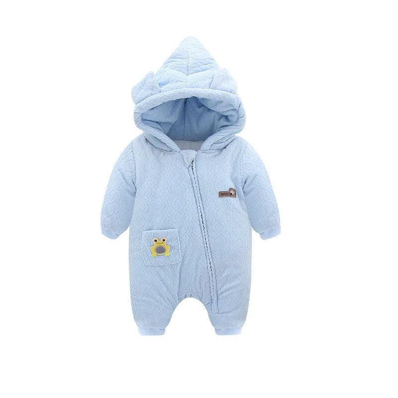 COOTELILI Winter Fleece Velvet Newborn Baby Clothes 100% COTTON Warm Infant Clothing Baby Boys Girls Rompers Baby Costume  (7)
