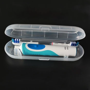 

Useful Portable Electric Toothbrush Cover Case Plastic Case Travel Organizer Holder Outdoor Hiking Camping Protect Clean Case