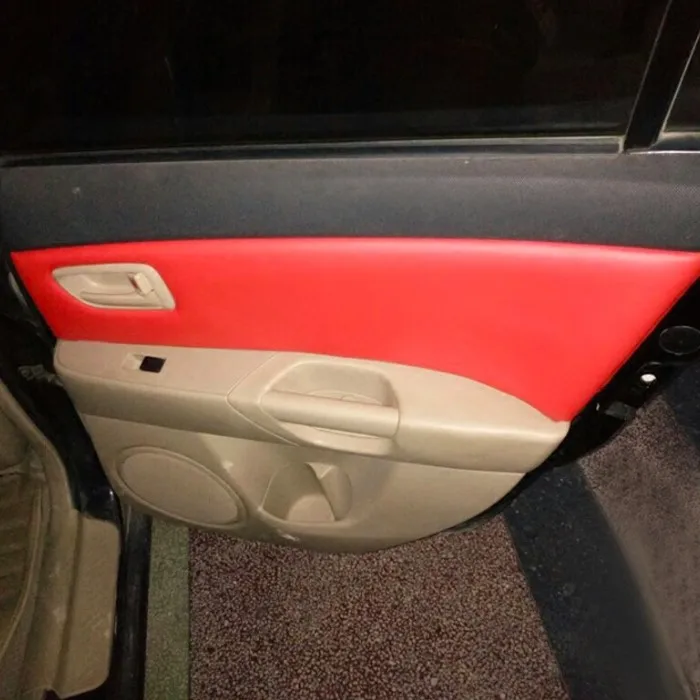 

For Mazda 3 2004 2005 2006 2007 2008 2009 4pcs/set Car Door Handle Panel Microfiber Leather Cover