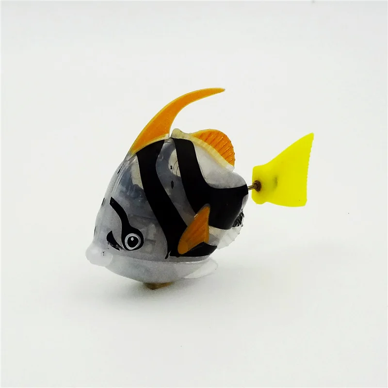 Новинка! Забавные Плавание электронный рыба активированный Батарея приведенный в действие ванна игрушечная рыба, робот для домашних животных для рыбалки бак украшения домашних животных рыб - Цвет: 9
