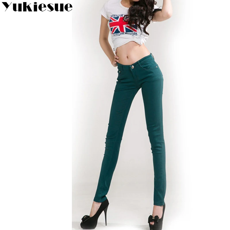 High waist jeans for women 2018 winter autumn jeans woman skinny slim OL office denim pencil pants female jeans femme trousers High waist jeans for women 2018 winter autumn jeans woman skinny slim OL office denim pencil pants female jeans femme trousers