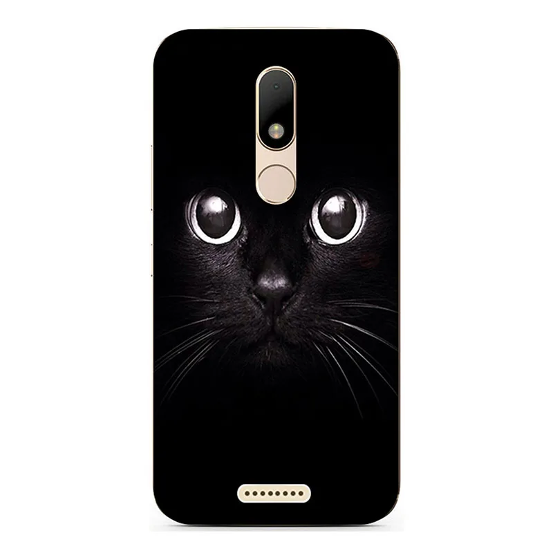 Силиконовый чехол для Moto M XT1662 5 дюйма милый мультяшный Motorola XT1663 мягкие чехлы из