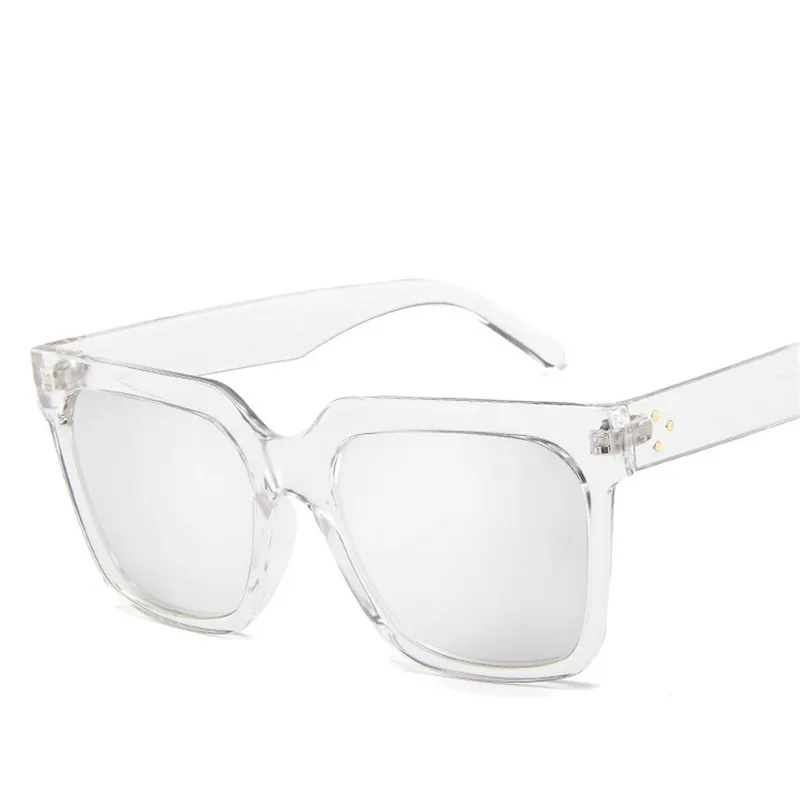 Yoovos классические очки в стиле ретро женские новые роскошные градиентные квадратные пластиковые стекло конфетного цвета винтажные Oculos De Sol Feminino - Цвет линз: T-White