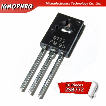 

10pcs 2SB772P B772P PNP transistor transistor TO-126 new original