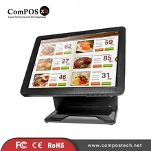 15 Inch All in One Desktop PC with I/O Panel With Built-in Card Reader Cash Register Epos System Terminal PC