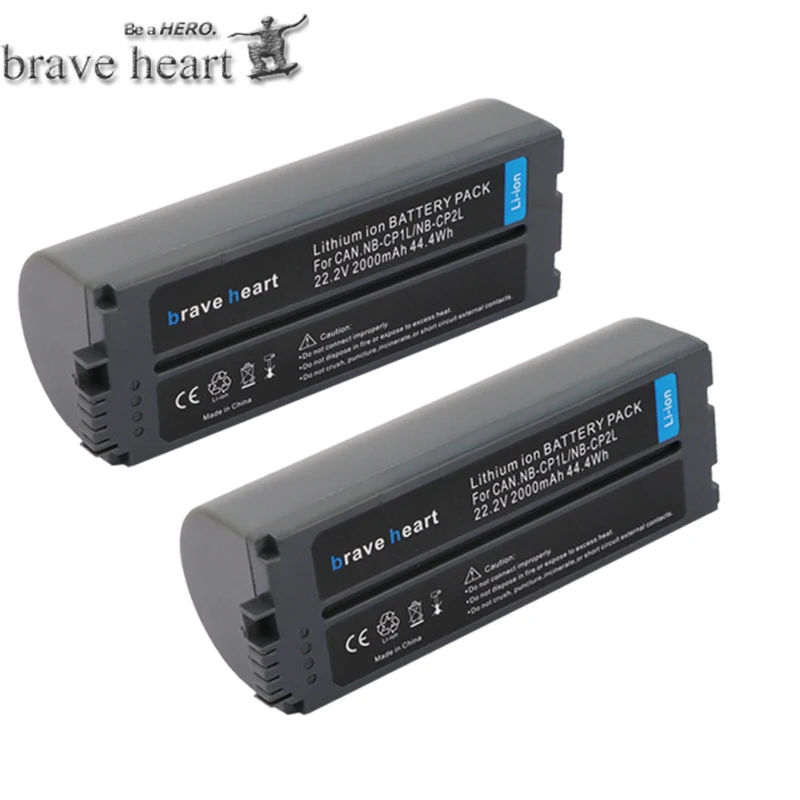 2x CP-2L CP 2L NB CP2L NB-CP2L Батарея+ Зарядное устройство адаптер для Canon NB-CP1L CP2L SELPHY CP100 CP200 CP220 CP300 CP330 CP400 CP1300 - Цвет: 2battery