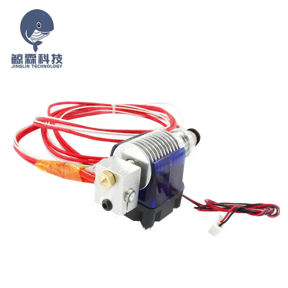 

10PCS/LOT Lastest V6 Version J-head Hotend Bowden Extruder kit with Heater & Thermistor for 1.75/3.0mm 3D Printer Parts