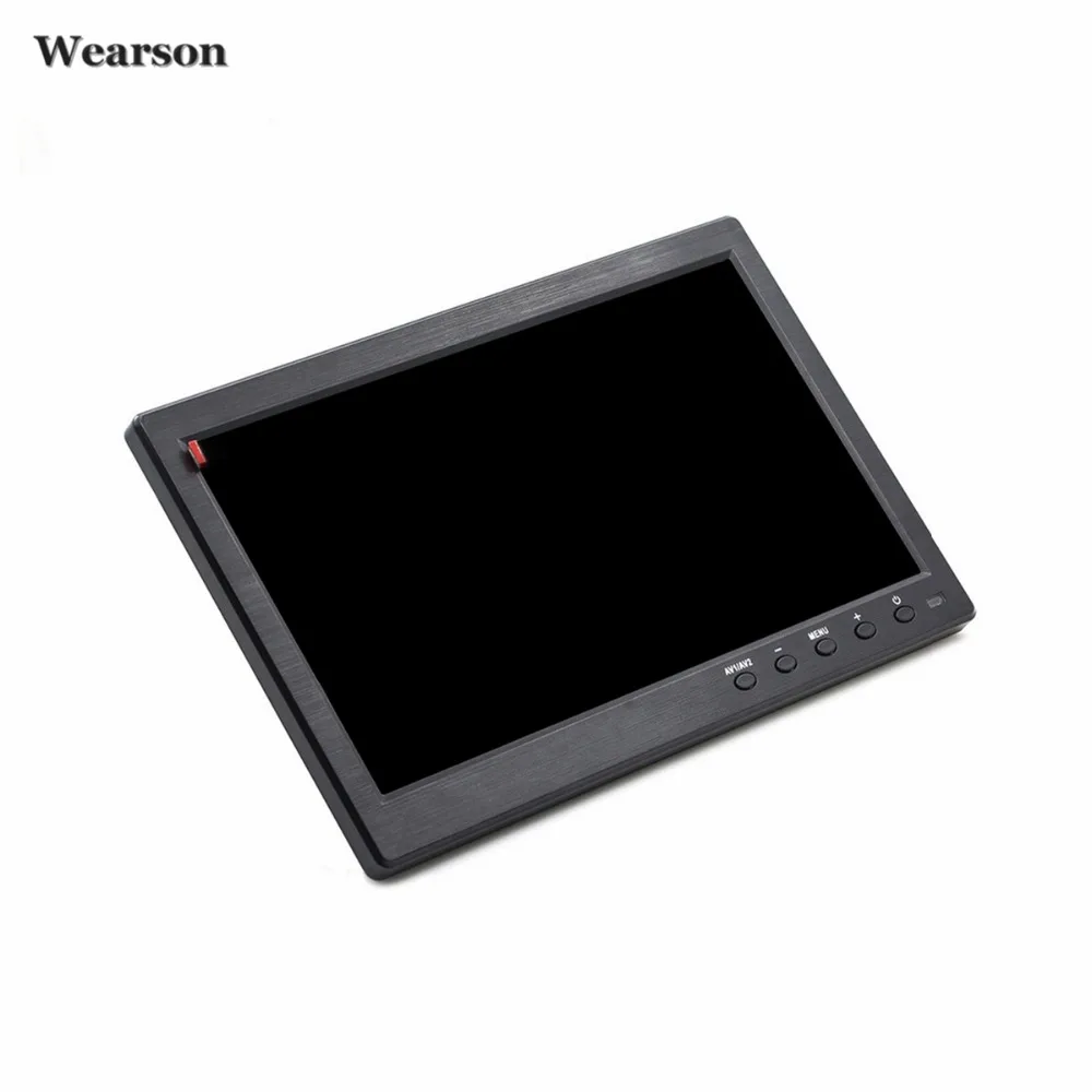 Wearson 10.1 inch HDMI VGA HD LCD Monitor Display IPS Screen 1280x800 For Raspberry pi 3 monitor Video Audio inputs (4)