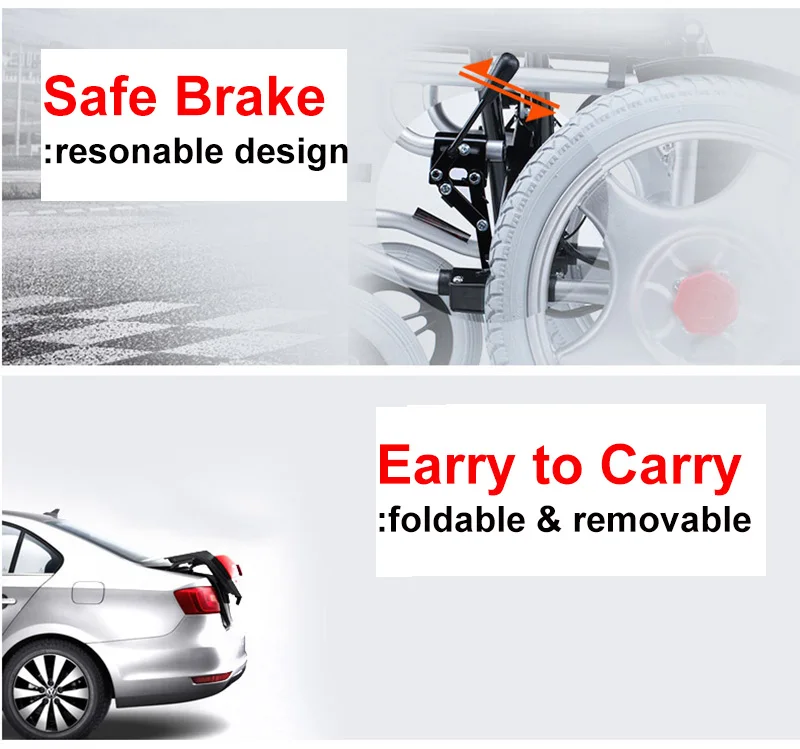 Top Foldable Medical Power Wheelchair Electric Handicapped Scooter with Powerful battery Double Motors for the Disabled and Elderly 9 Top Foldable Medical Power Wheelchair Electric Handicapped Scooter with Powerful battery Double Motors for the Disabled and Elderly 9