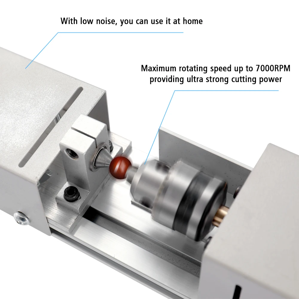 DC12-24V 96 Вт мини токарный станок с бусинами Torno Madera станок по дереву DIY токарный станок стандартный набор с силовым резцом для резьбы по дереву токарный станок шлифовальный станок