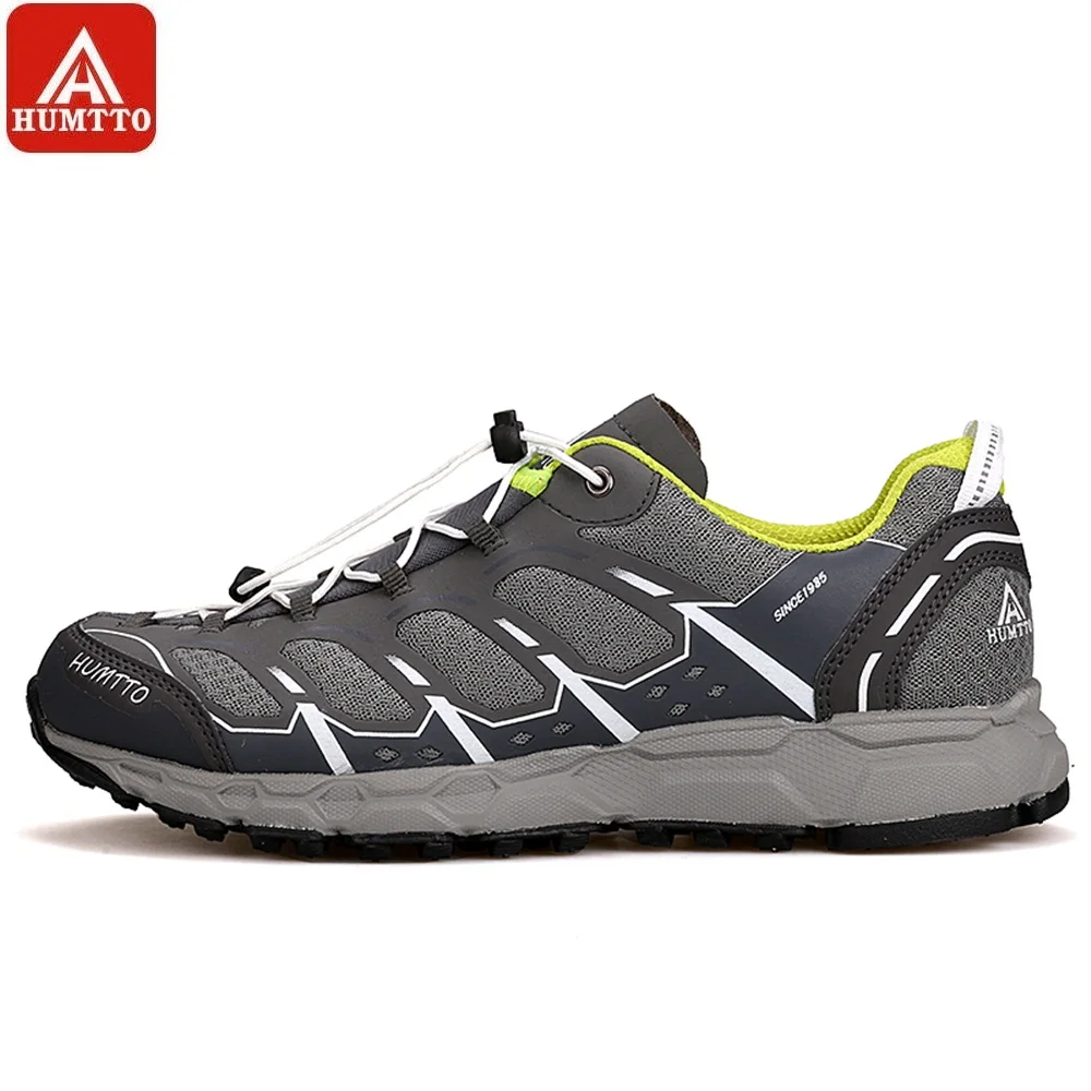 HUMTTO Men's Outdoor Running Shoes Breathable Mesh Comfortable Spring