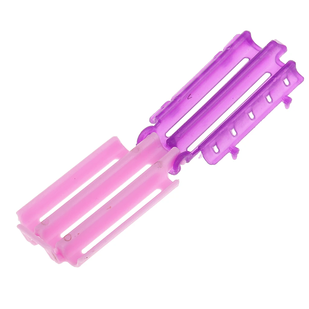 Hot Selling 50 Wave useful Perm Rod Corn Hair Hairdressing Clip Curler Maker Styling DIY Tool high quanlity