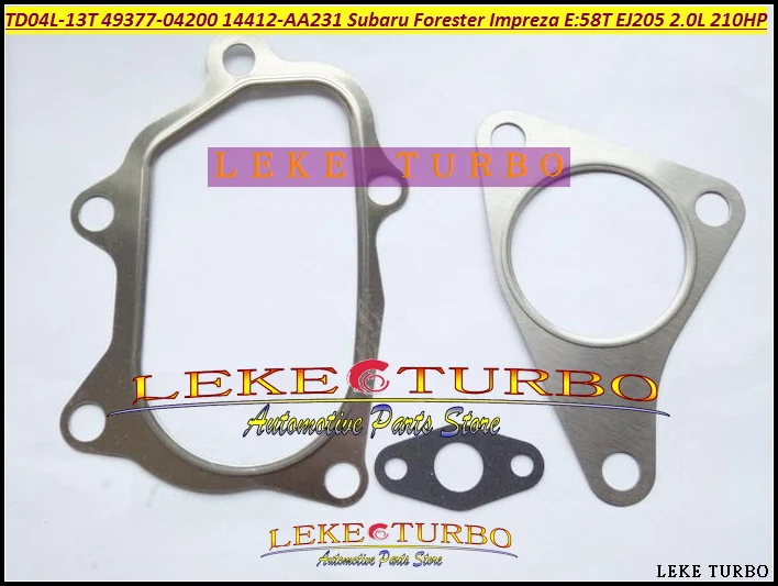 TD04L-13T 49377-04200 14412-AA231 Turbo For SUBARU Forester Impreza 58T EJ205 2.0L 210HP with Gaskets (7)