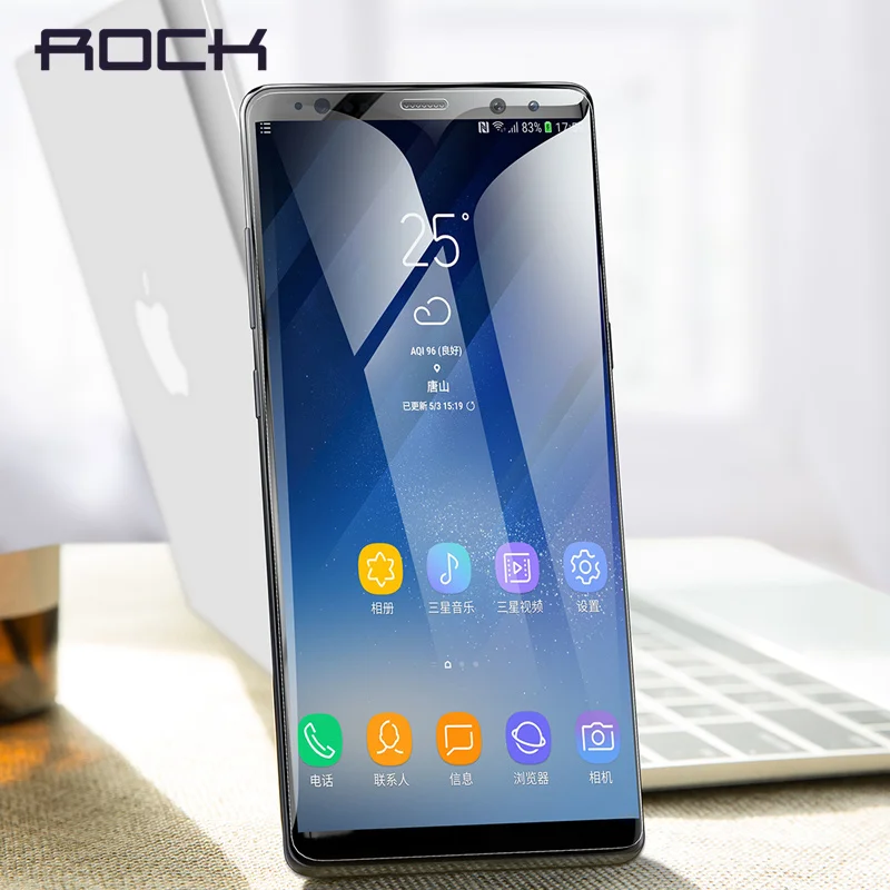 Рок гидрогель Экран протектор для samsung Galaxy Note 8 0 18 мм полный защитный Стекло фильм