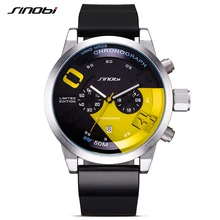 Montre homme relógio de sinobi mens esportes cronômetro relógios de pulso de moda ao ar livre homens causal marca genebra relógio de quartzo com caixa 2017 g05