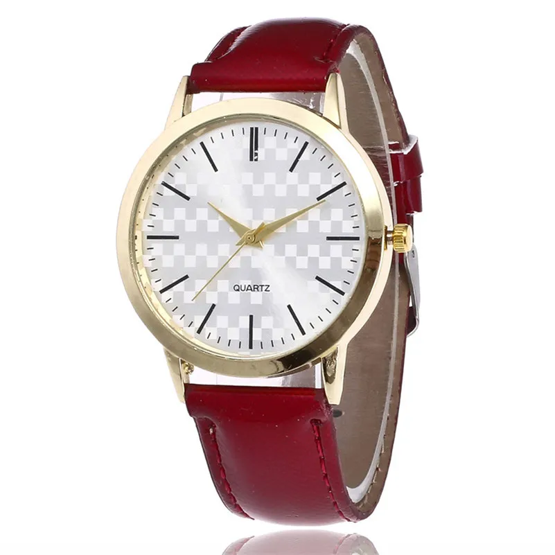 2018 New Watch Women Casual Relogio Feminino Leather Band Analog Quartz Round Wrist Watch clock Bracelet drop shipping M23 (6)