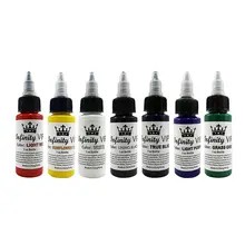 1 шт. 30 мл/бутылка татуировки чернила с пигментом безопасный полу Перманентная Татуировка Поставки красок для тела красивая Татуировка искусства